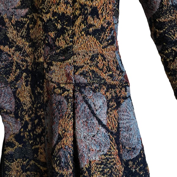 Nanette Lepore Floral Tapestry Coat Size 0 - Picture 10 of 14
